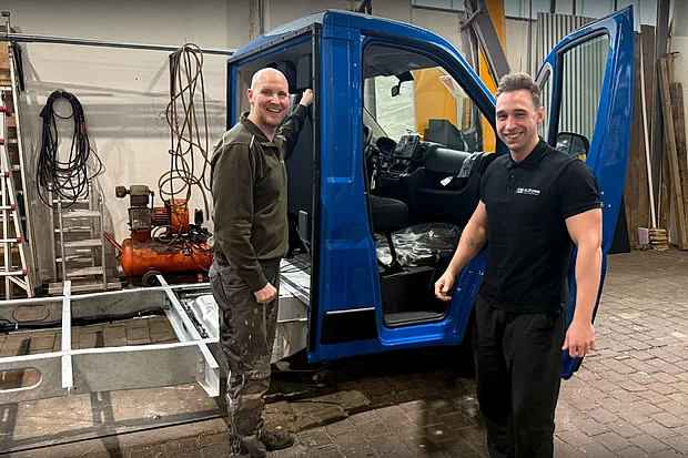 Kevin und Daniel Klötzing