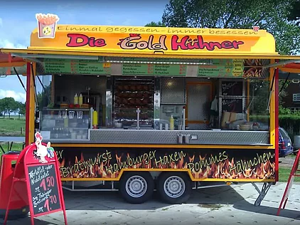 Klötzing Die Gold Hühner