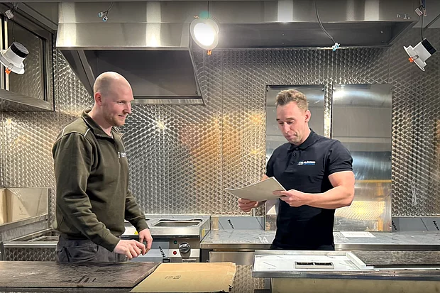 Kevin und Daniel Klötzing