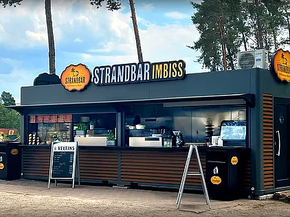 Klötzing Container Strandimbiss