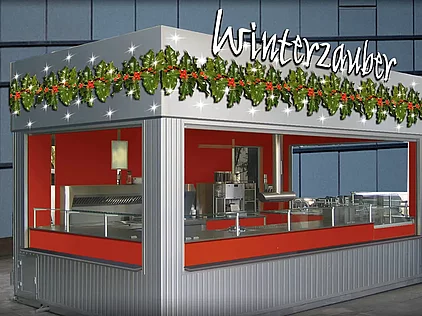 Klötzing Verkaufscontainer Winterzauber Siegen