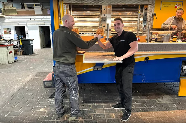 Kevin und Daniel Klötzing