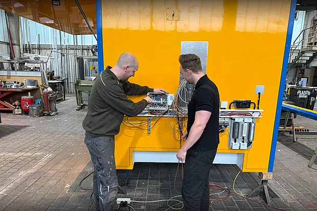 Kevin und Daniel Klötzing